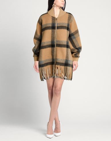 Woman Coat Camel Size ONESIZE Polyester, Wool