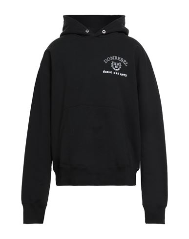 Man Sweatshirt Black Size XS Cotton