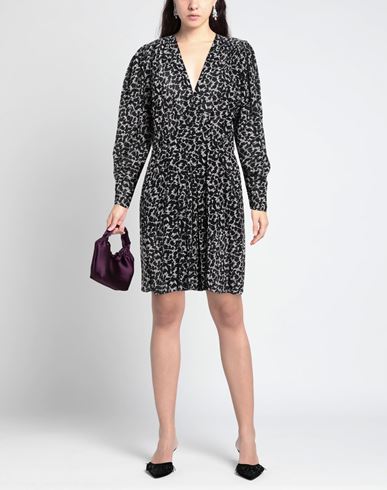 Woman Short dress Dark purple