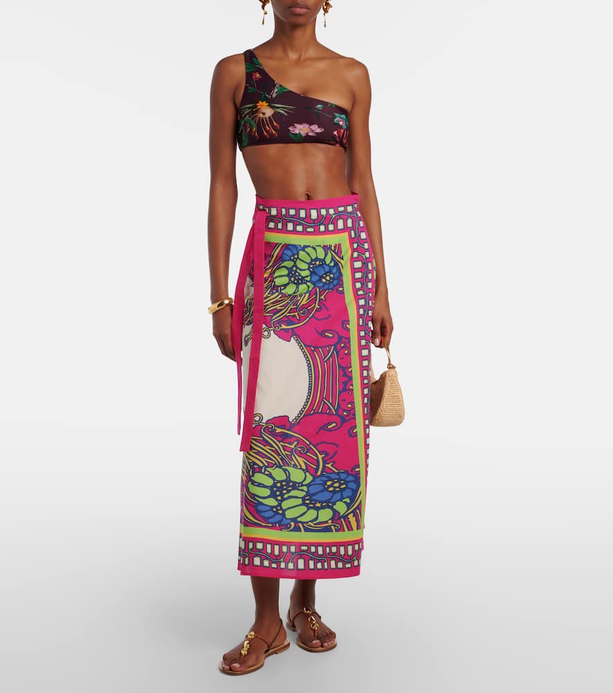 Lemuria Placée cotton beach cover-up