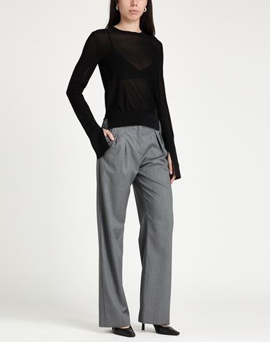 Woman Sweater Black Size 4 Viscose, Elastane