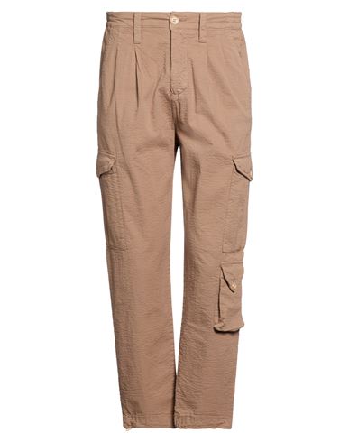 Bl.11 Block Eleven Man Pants Light brown Size 30 Cotton, Elastane