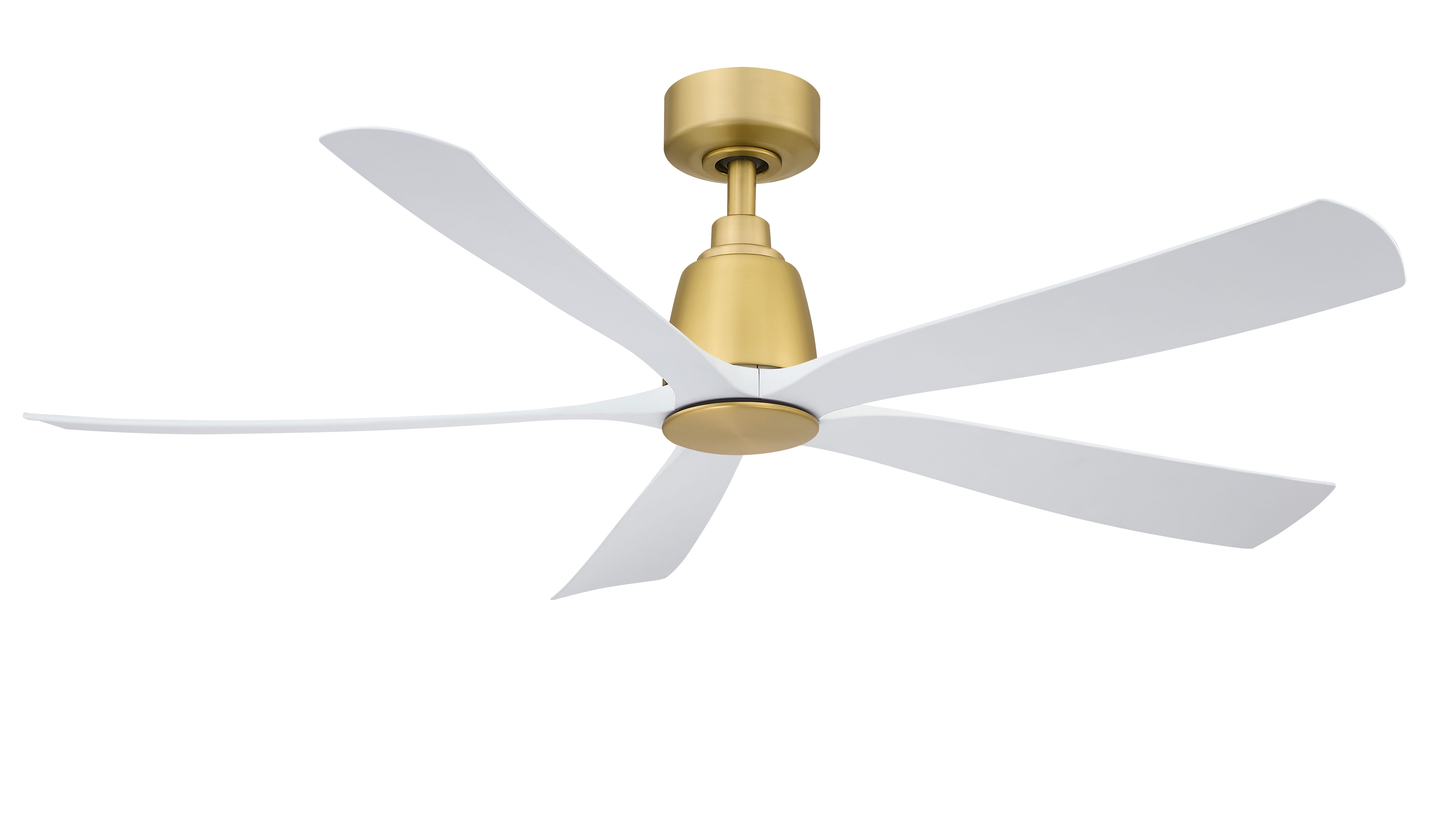 Fanimation Kute 52" Indoor Ceiling Fan in Brushed Satin Bra