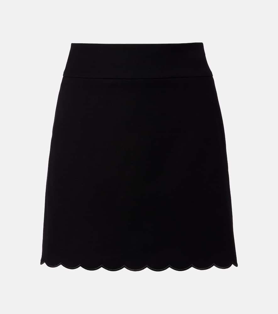 Chloé High-rise cotton miniskirt
