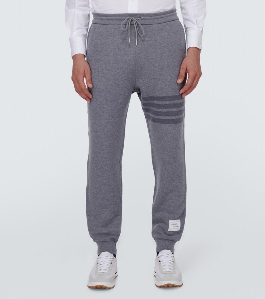 Thom Browne 4-Bar wool-blend sweatpants