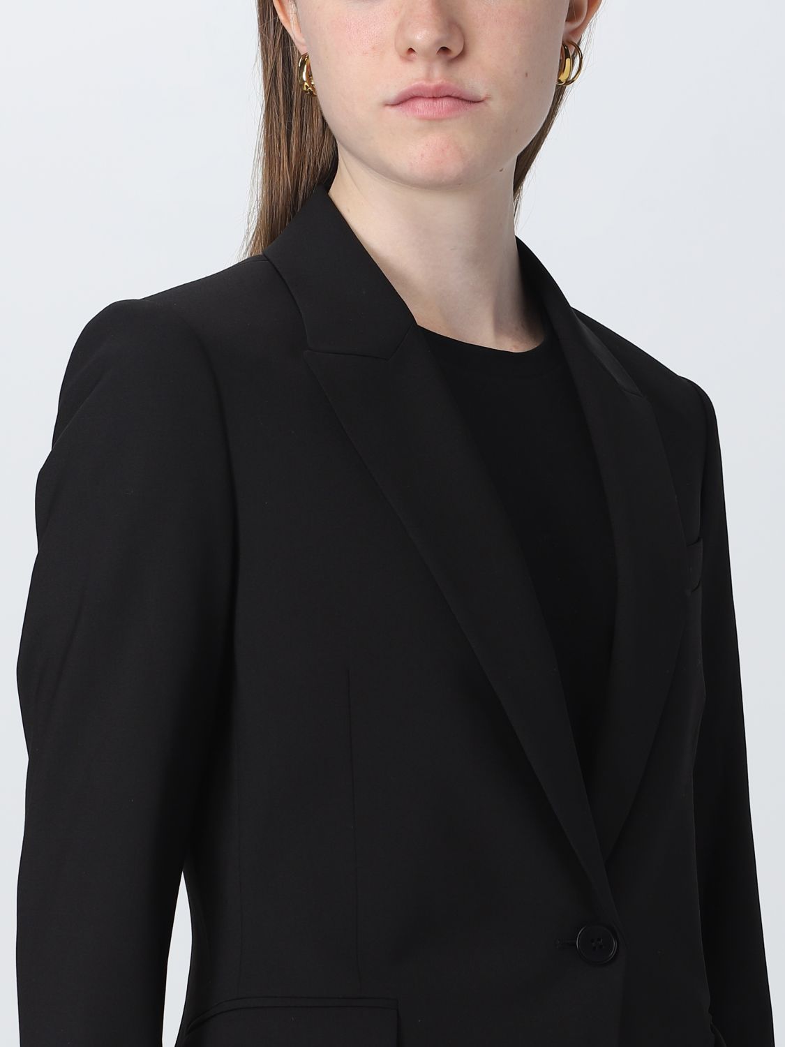 Jacket Woman color Black