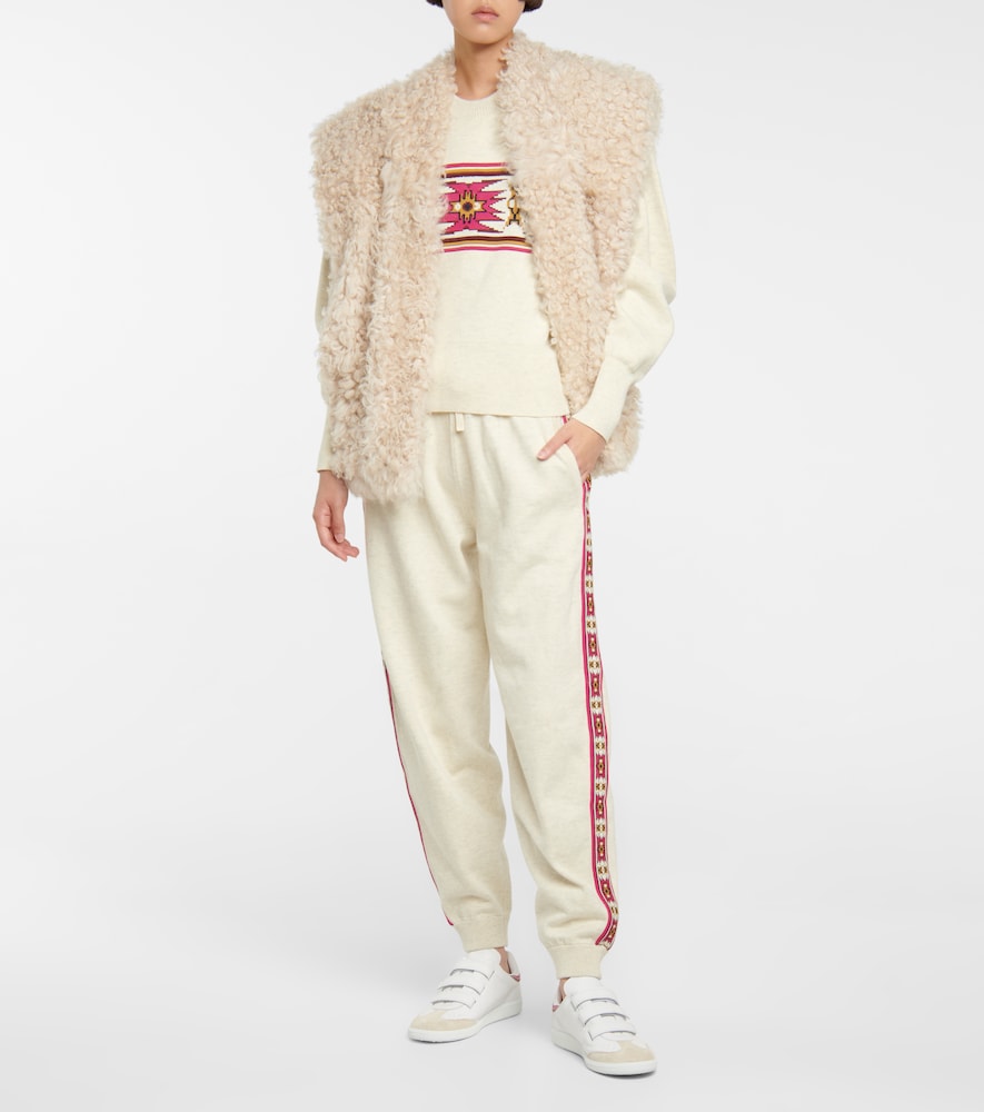 Isabel Marant Ekira jacquard sweatpants