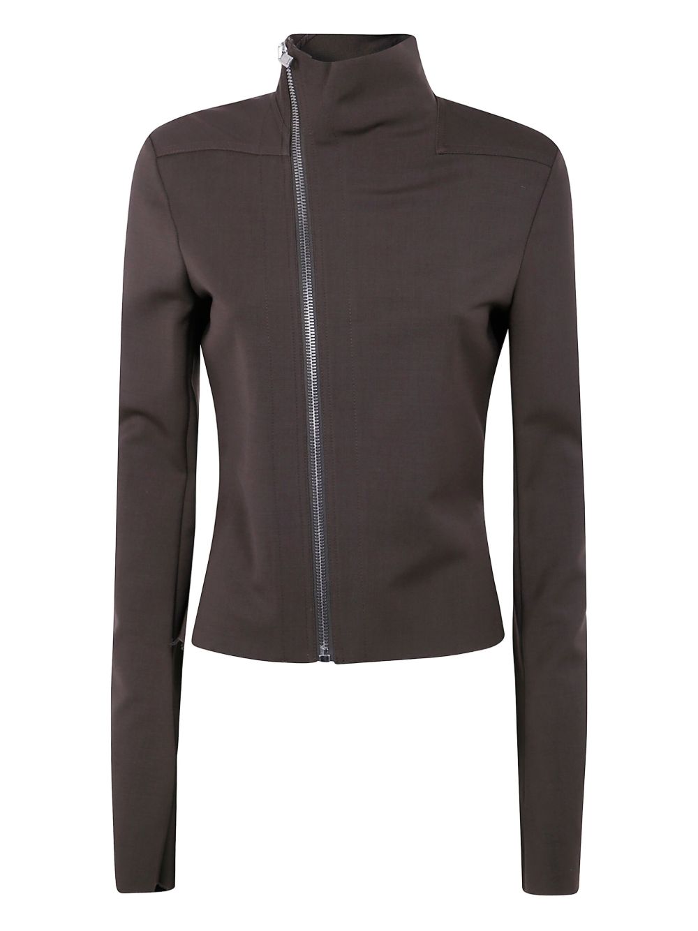 High-neck jacket - Black