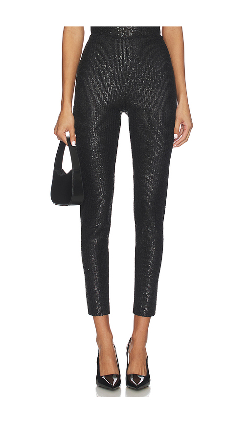 Norma kamali legging recortado en color negro XXS también en L, M