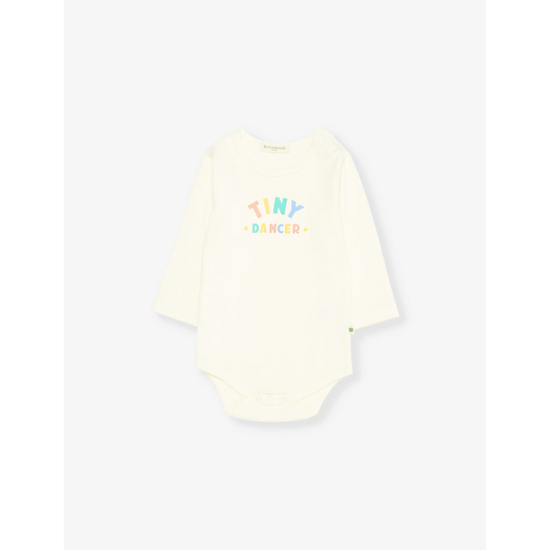 Tiny Dancer Rainbow Text-Print Cotton Bodysuit