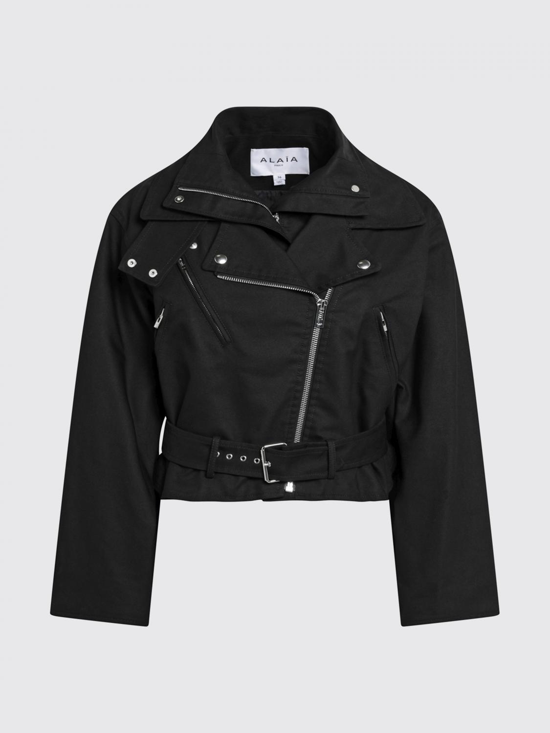 ALAÏA Jacket Woman color Black