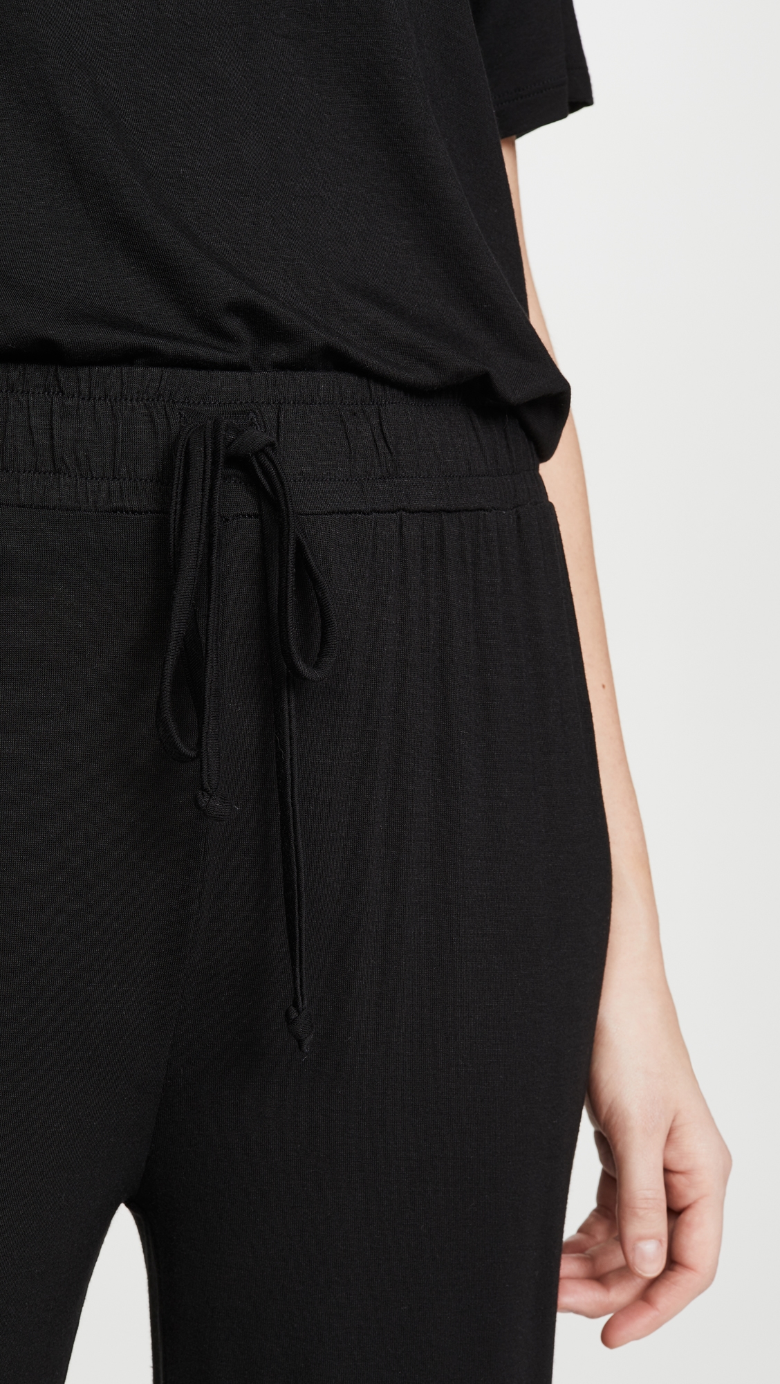 All American Pajama Set Black