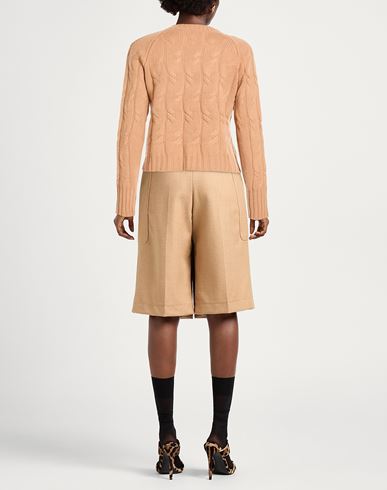 Woman Sweater Camel Size S Cashmere