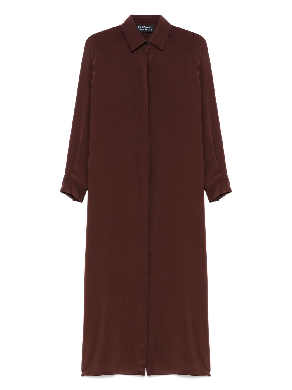 Gianluca Capannolo Mina maxi dress - Brown