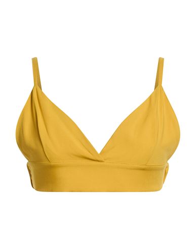 Woman Top Mustard Size M Viscose