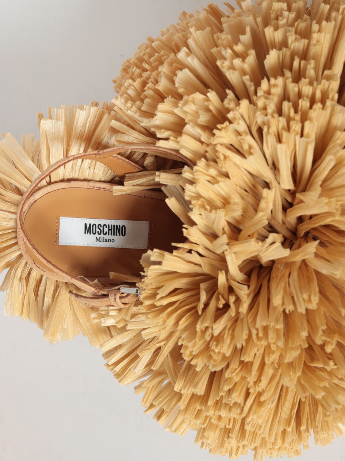 Heeled Sandal Woman color Natural