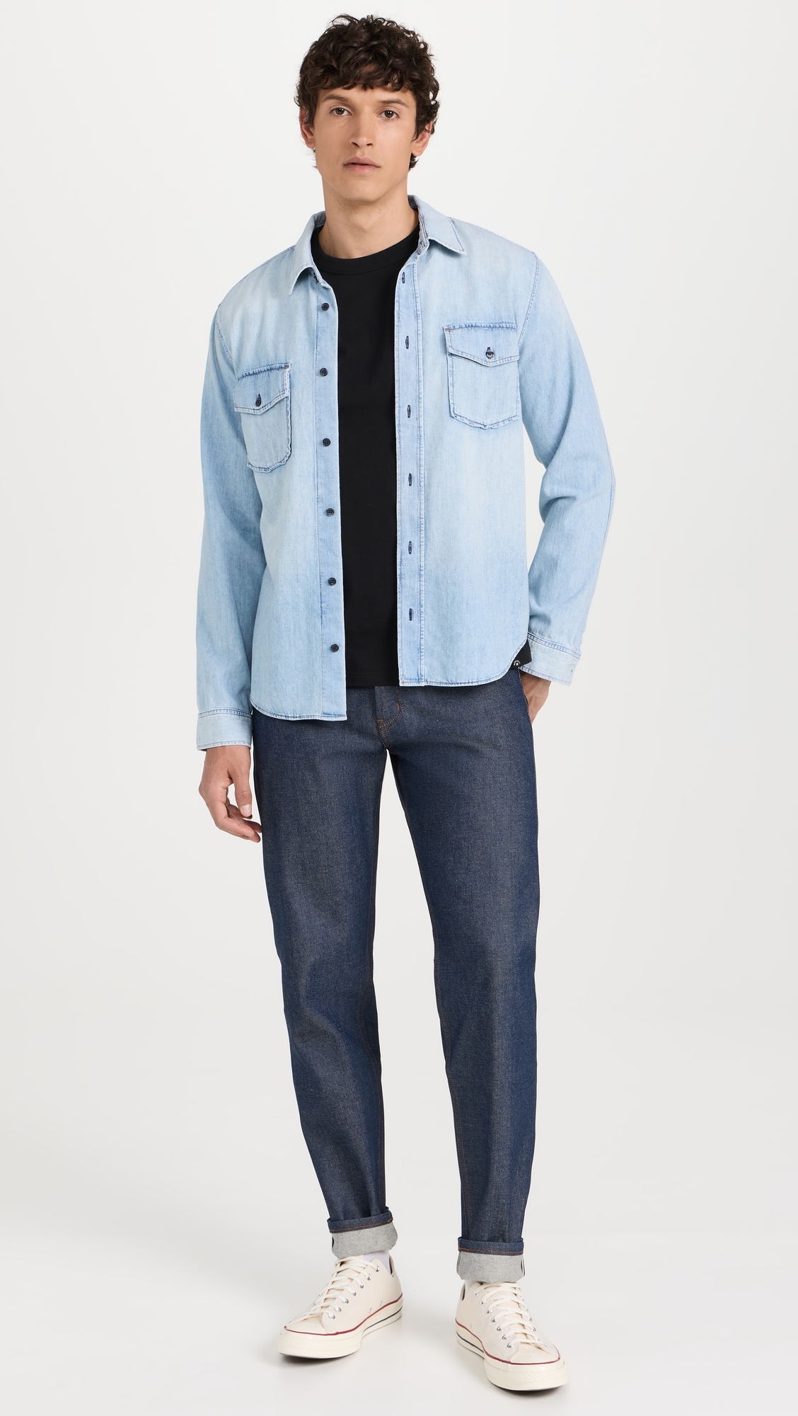 Easy Guy Natural Indigo Selvedge Jeans Natural Indigo