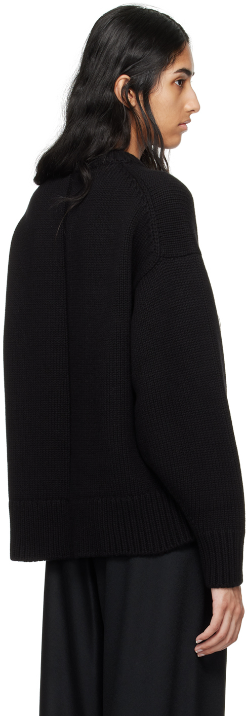 The Row Black Ophelia Sweater