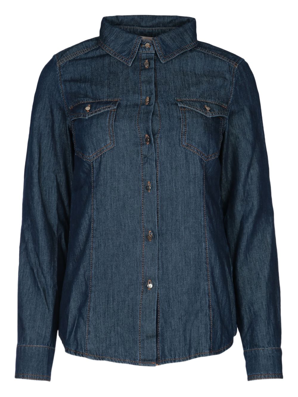 I BLUES denim button-up shirt