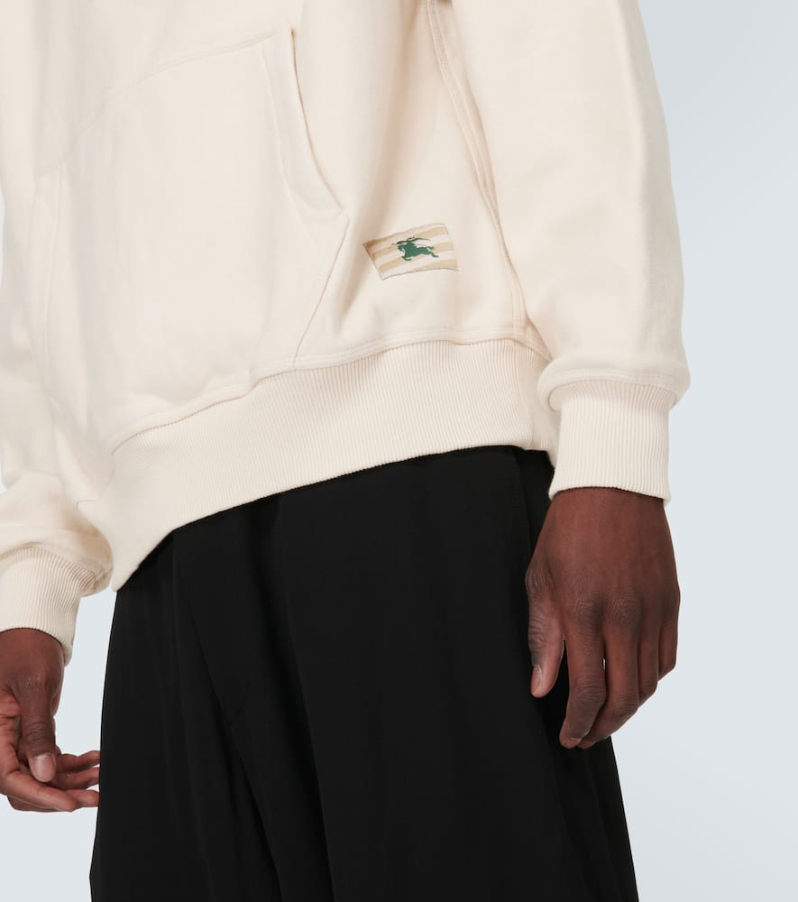 Cotton jersey hoodie