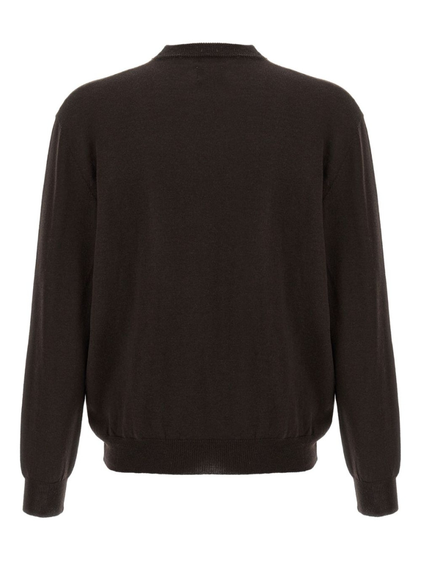 Wool Collar Sweater