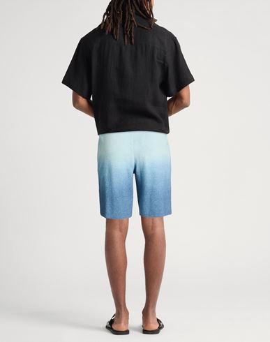 Man Shorts & Bermuda Shorts Light blue Size 30 Cotton, Polyamide