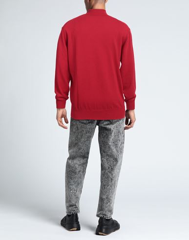 Cashmere Company Man Turtleneck Red Size 44 Wool, Cashmere