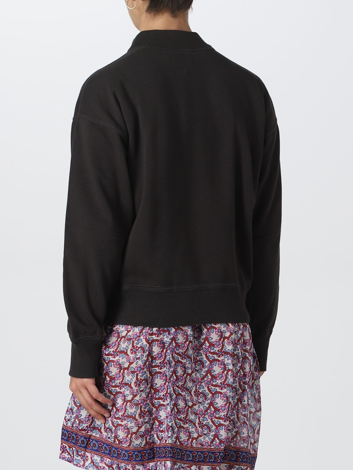 Sweatshirt Woman color Black