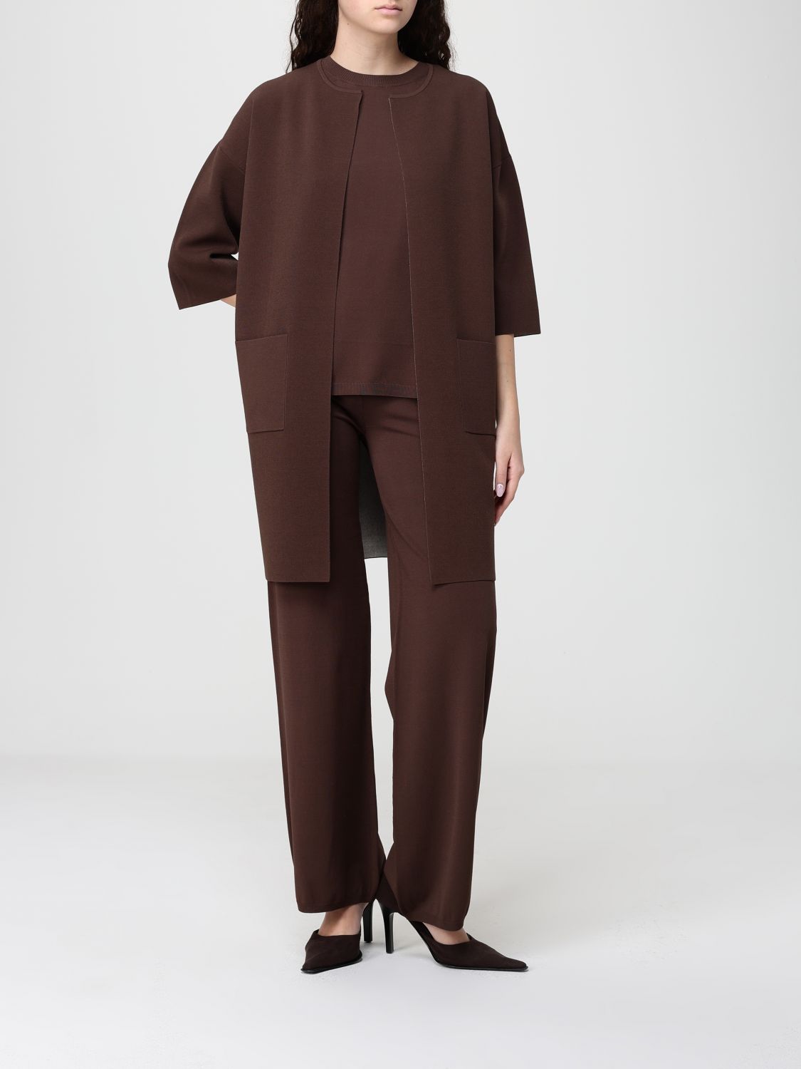 Sweater Woman color Coffee