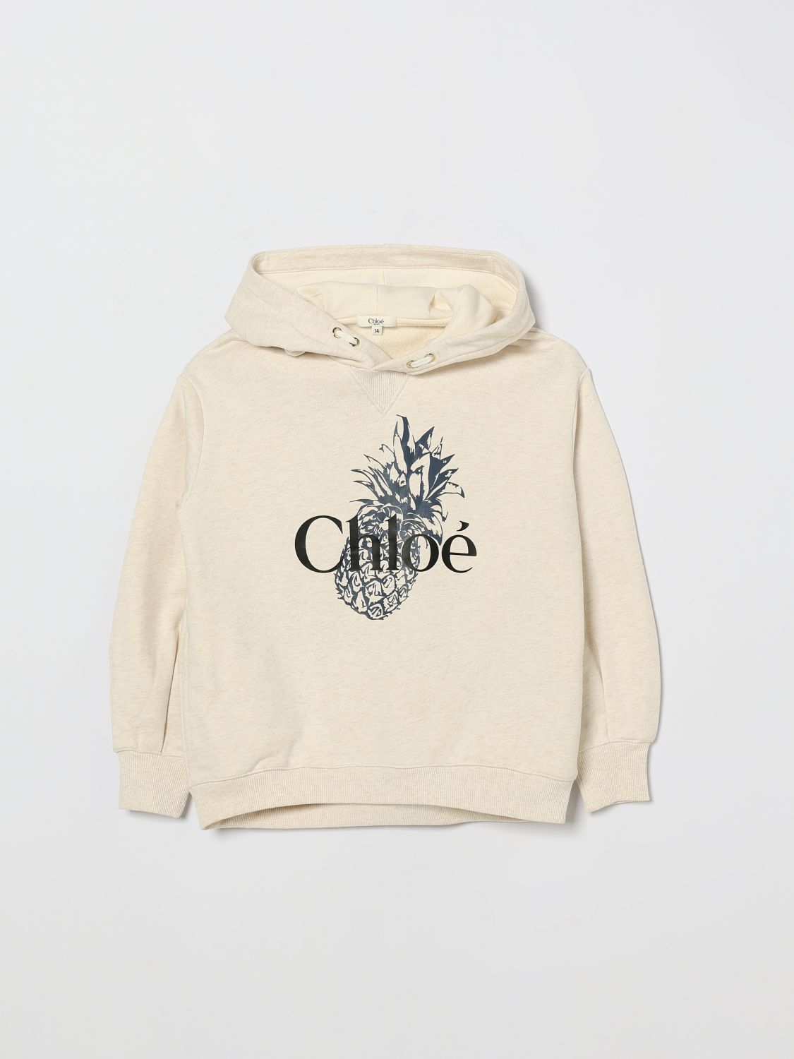 Sweater CHLOÉ Kids color Ecru