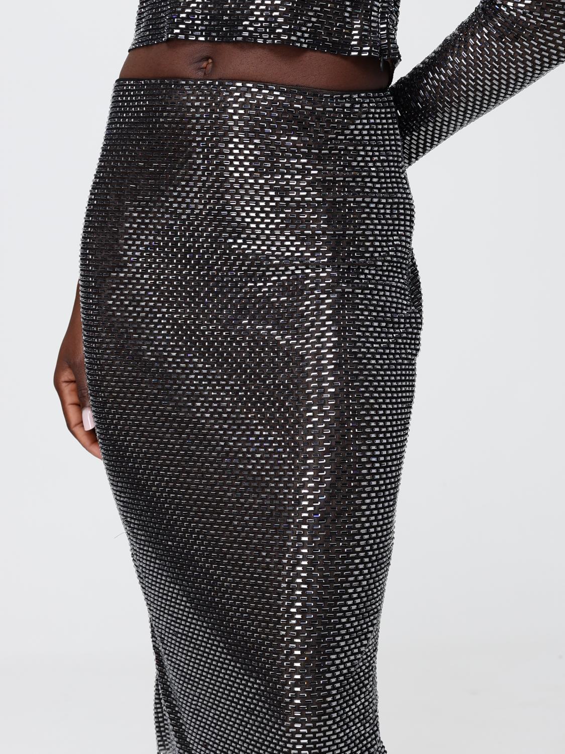 Skirt Woman color Black