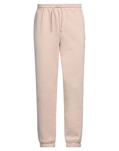 Man Pants Beige Size XL Cotton, Polyester