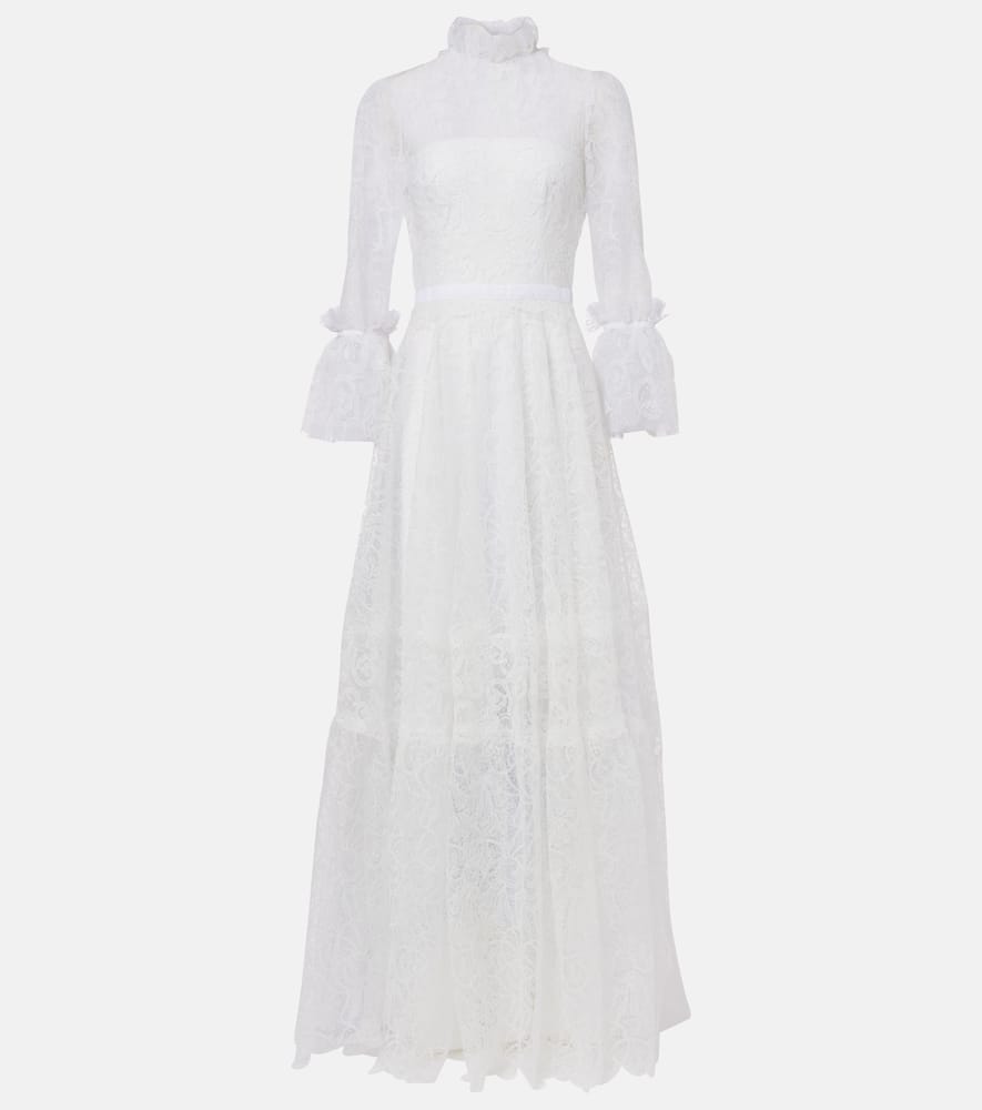Bridal lace gown