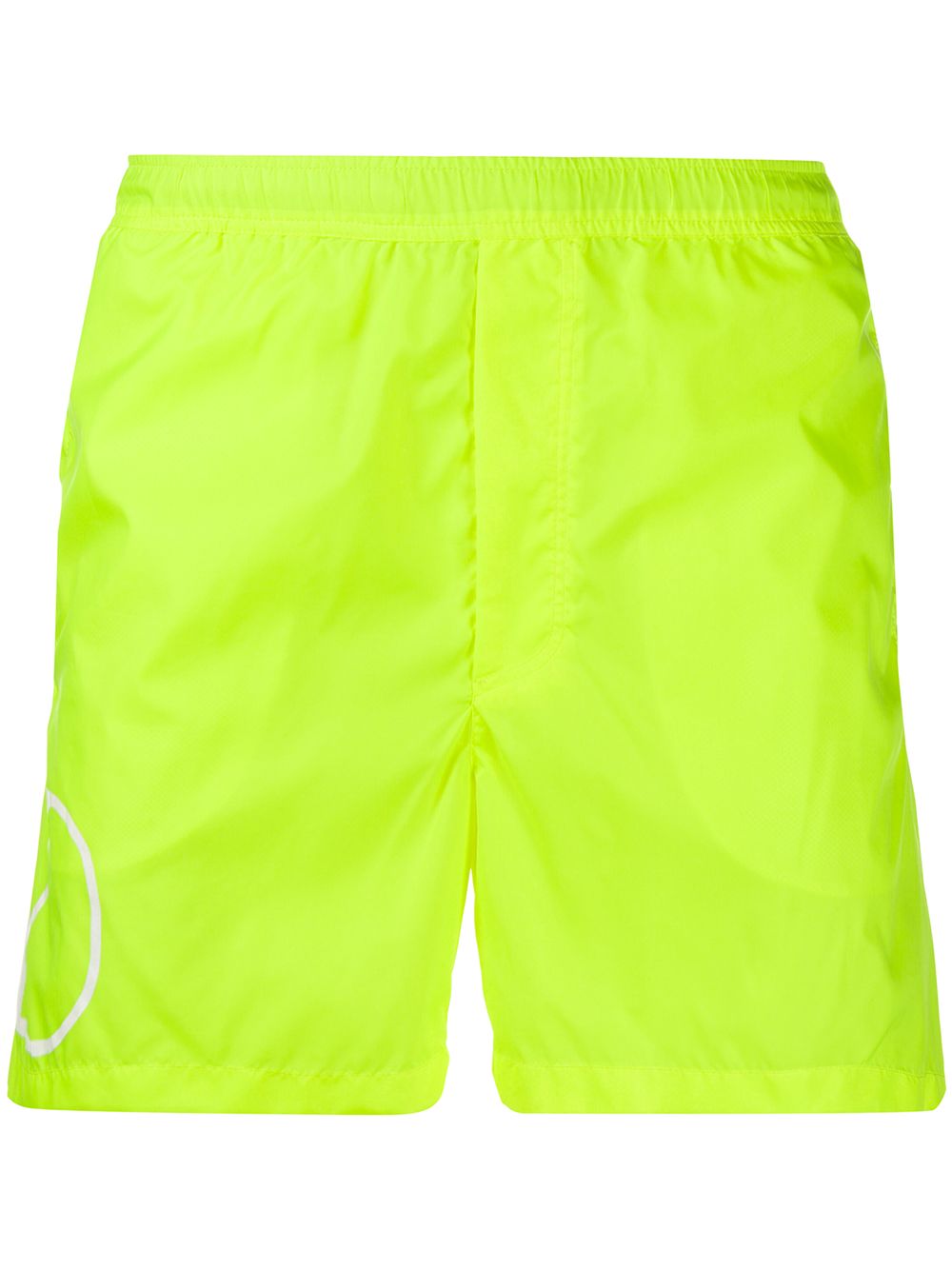 Valentino Garavani VLOGO print swim shorts - Yellow
