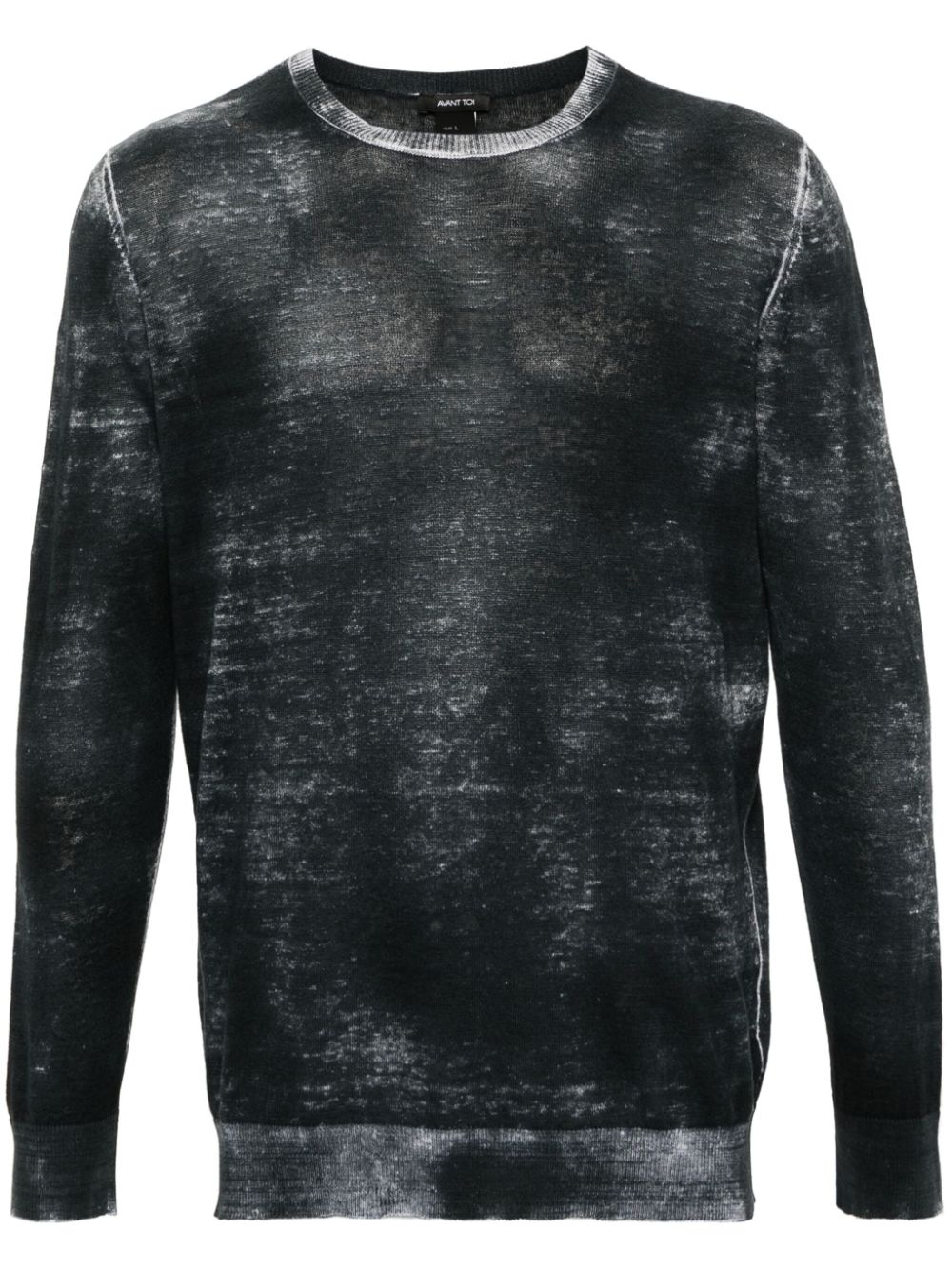 Fine-knit jumper - Grey