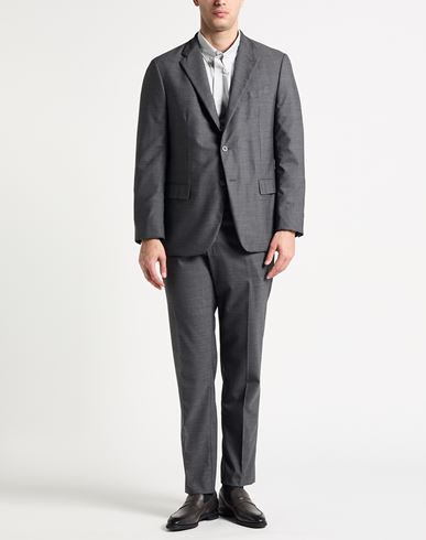 Man Suit Grey Size 44 Virgin Wool