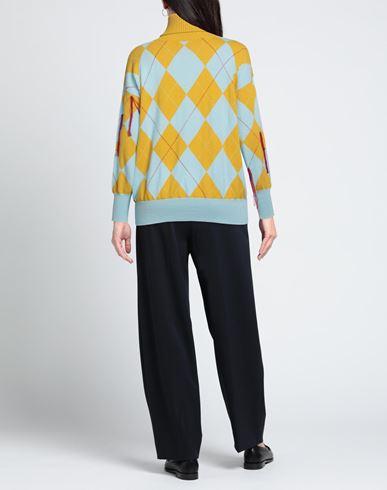 Woman Turtleneck Ocher