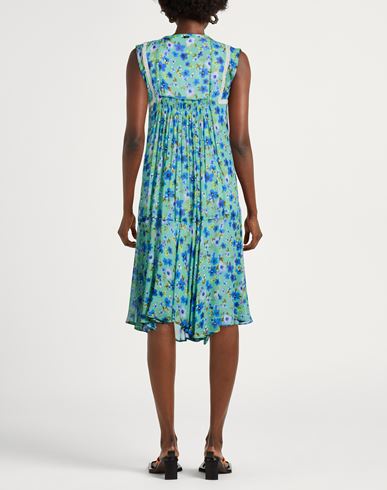 Use Woman Midi dress Light green Size 2 Rayon