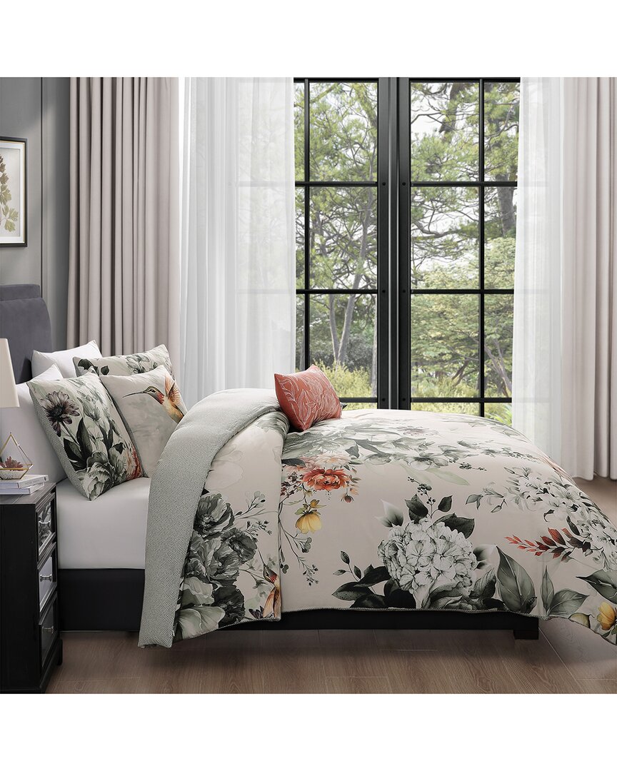 220 Thread Count Vintage Bloom Reversible Comforter Set