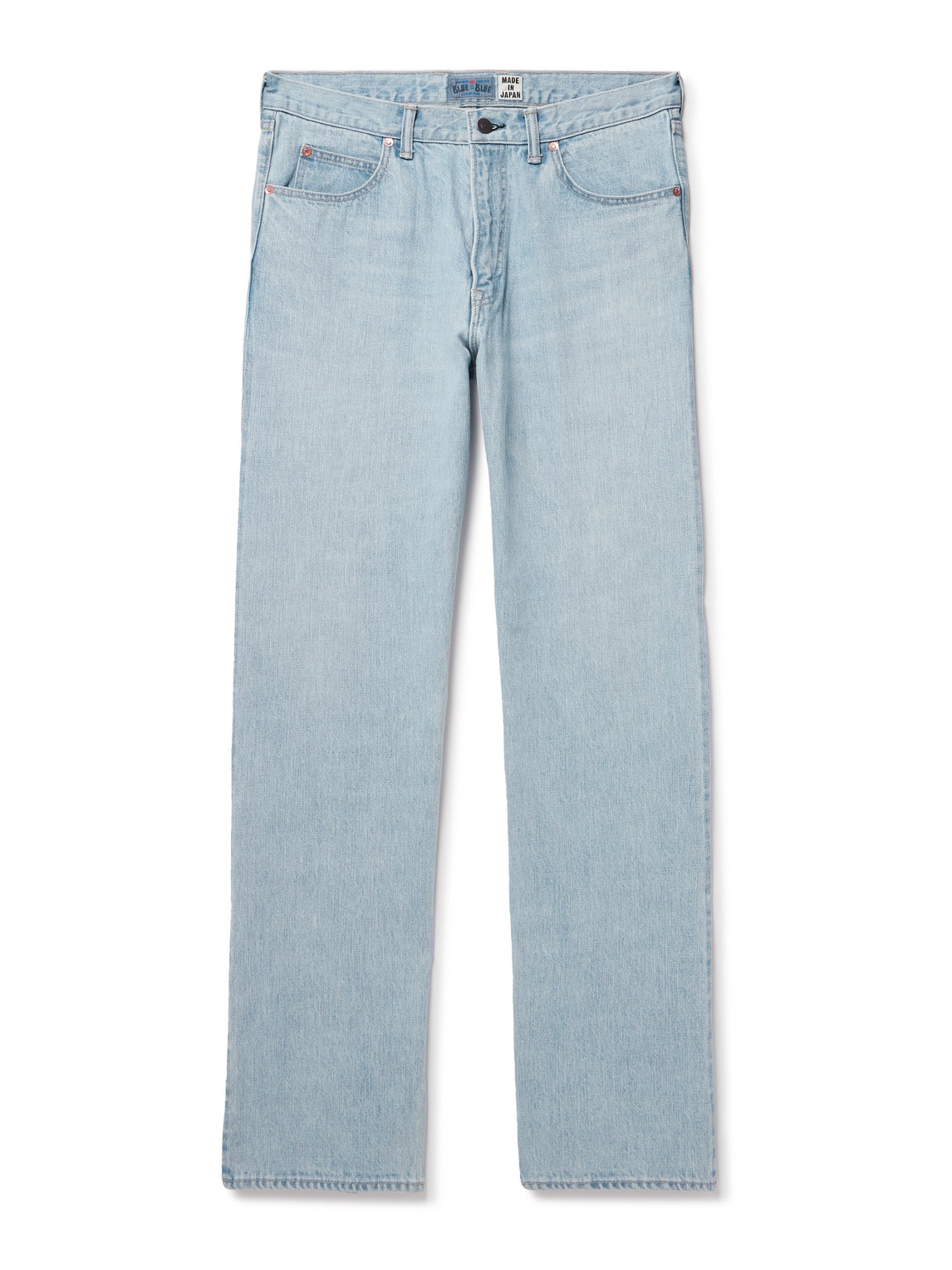 Straight-Leg Selvedge Jeans
