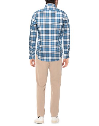 Man Shirt Blue Size L Cotton