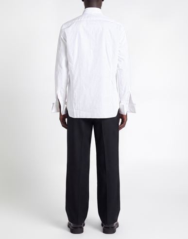 Man Shirt White Size 18 Cotton