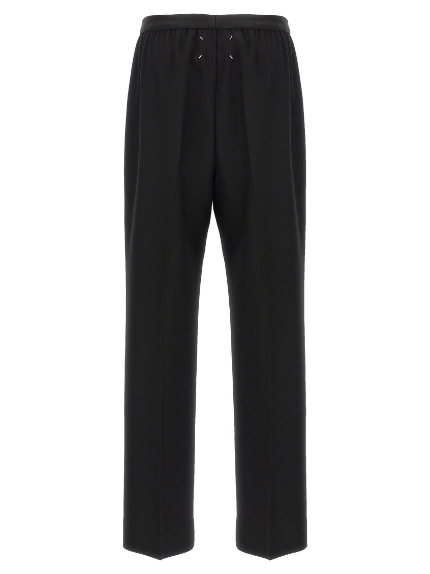 Wool Pants Black