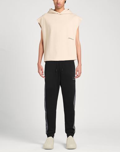 Ea7 Man Pants Black Size 3XL Cotton, Polyester, Elastane