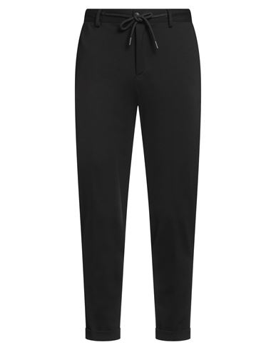 Man Pants Black Size 40 Wool, Viscose, Elastane