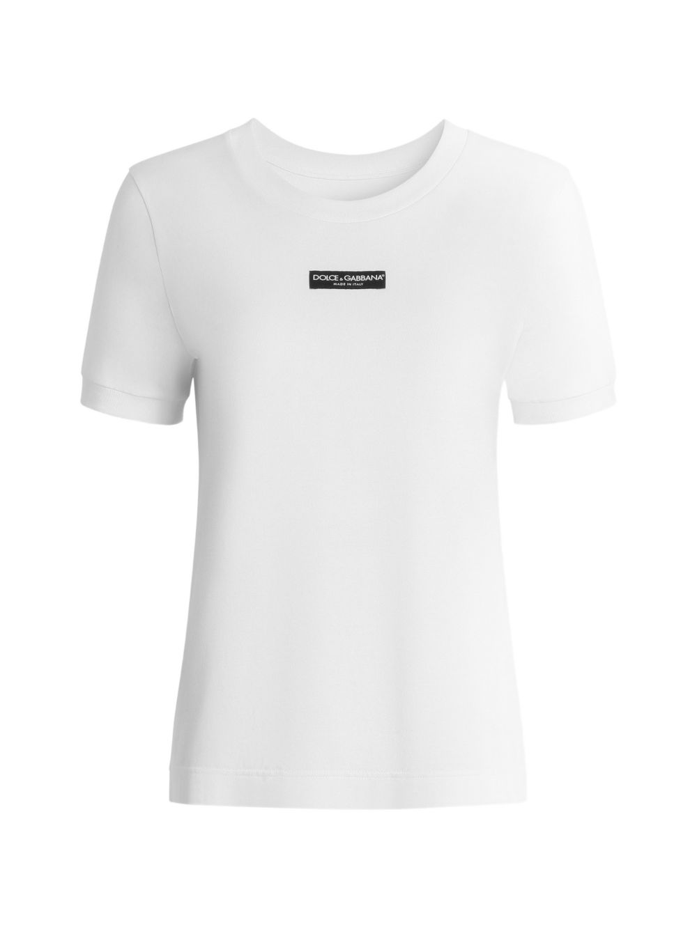 Logo-Embroidered Cotton T-Shirt — White
