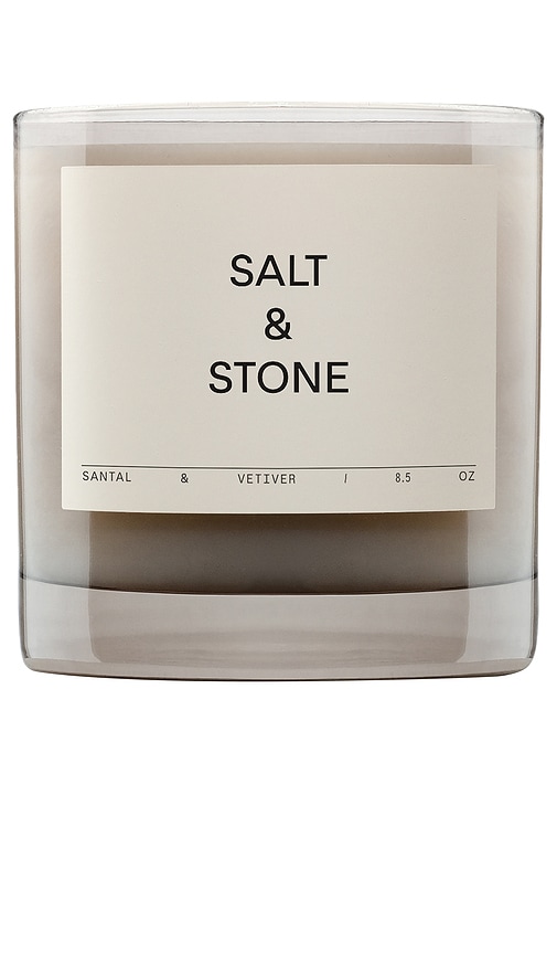 SALT & STONE Santal & Vetiver Candle in Beauty: NA