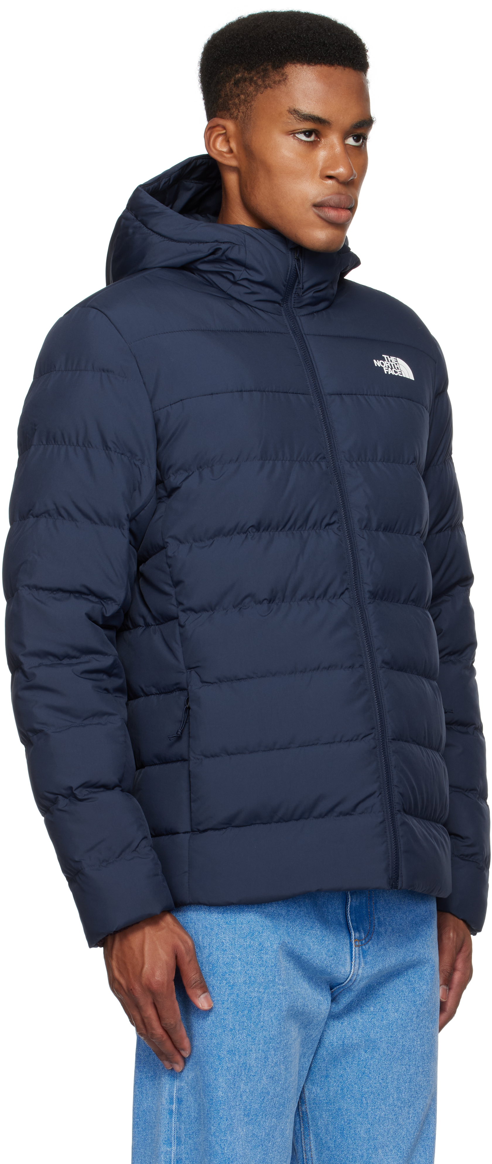 The North Face Blue Aconcagua 3 Down Jacket