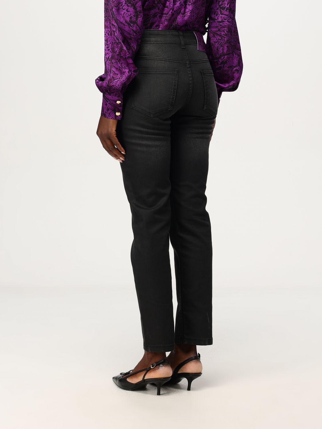 Coated skinny jeans - Black