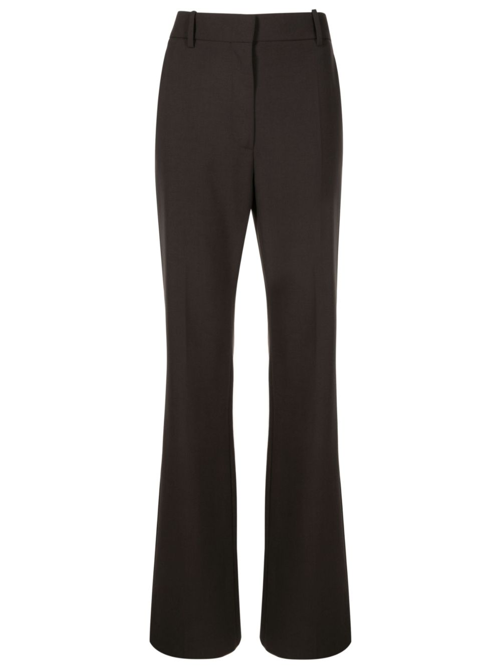 Tailored wool trousers - Brown